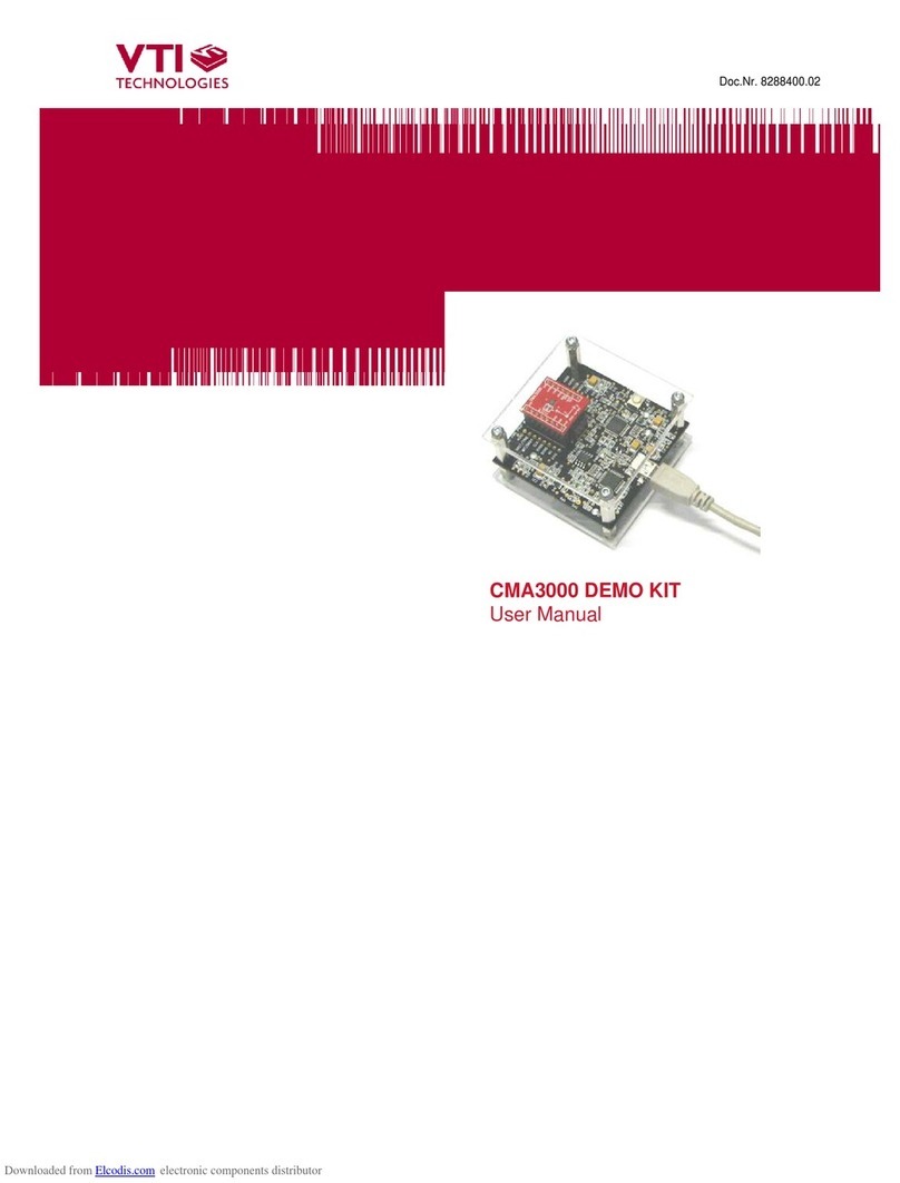 VTI CMA3000 user manual