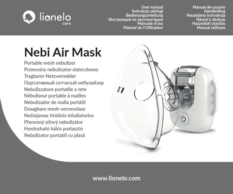 Lionelo Nebi Air Mask user manual Lionelo Nebi Air Mask user manual