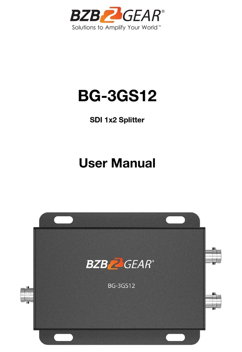 BZB Gear BG-3GS12 user manual