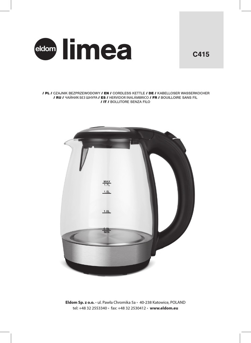 Eldom limea C415 manual