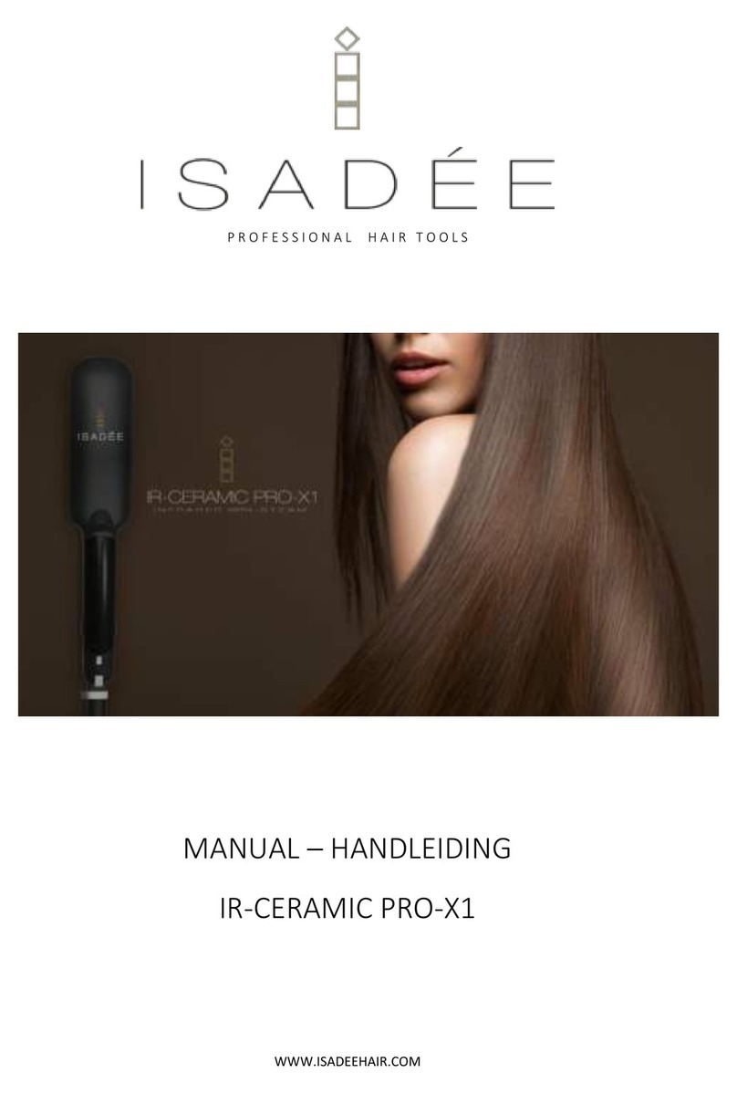 ISADEE IR-CERAMIC PRO-X1 manual