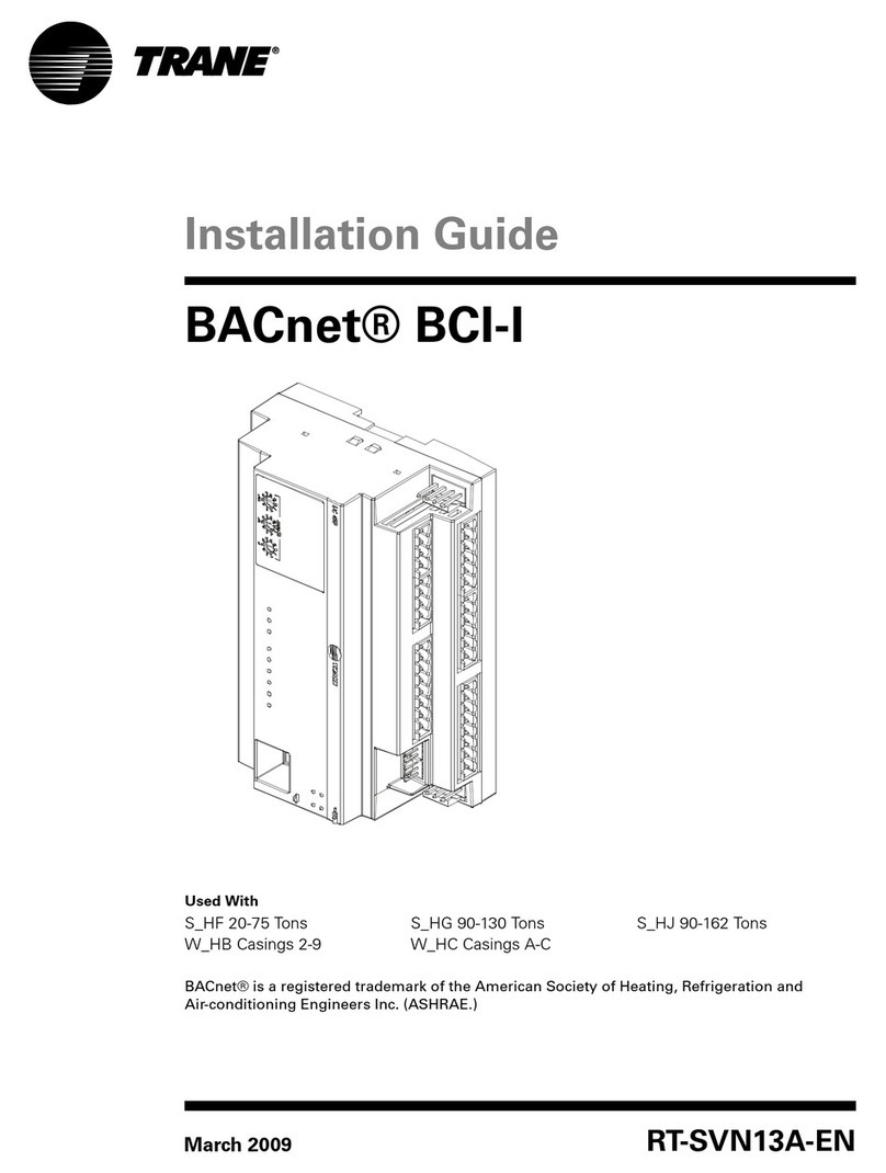 Trane BACnet BCI-I User manual