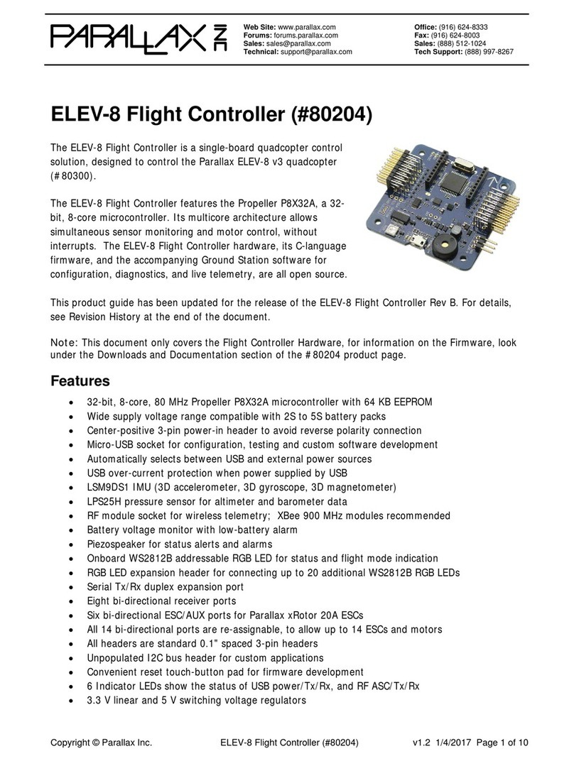 Parallax ELEV-8 manual