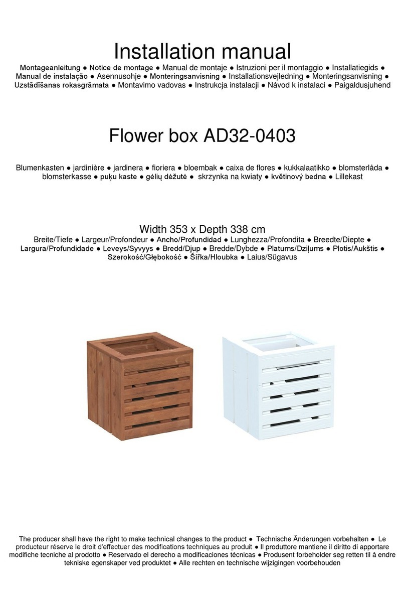 Palmako AD32-0403 installation manual