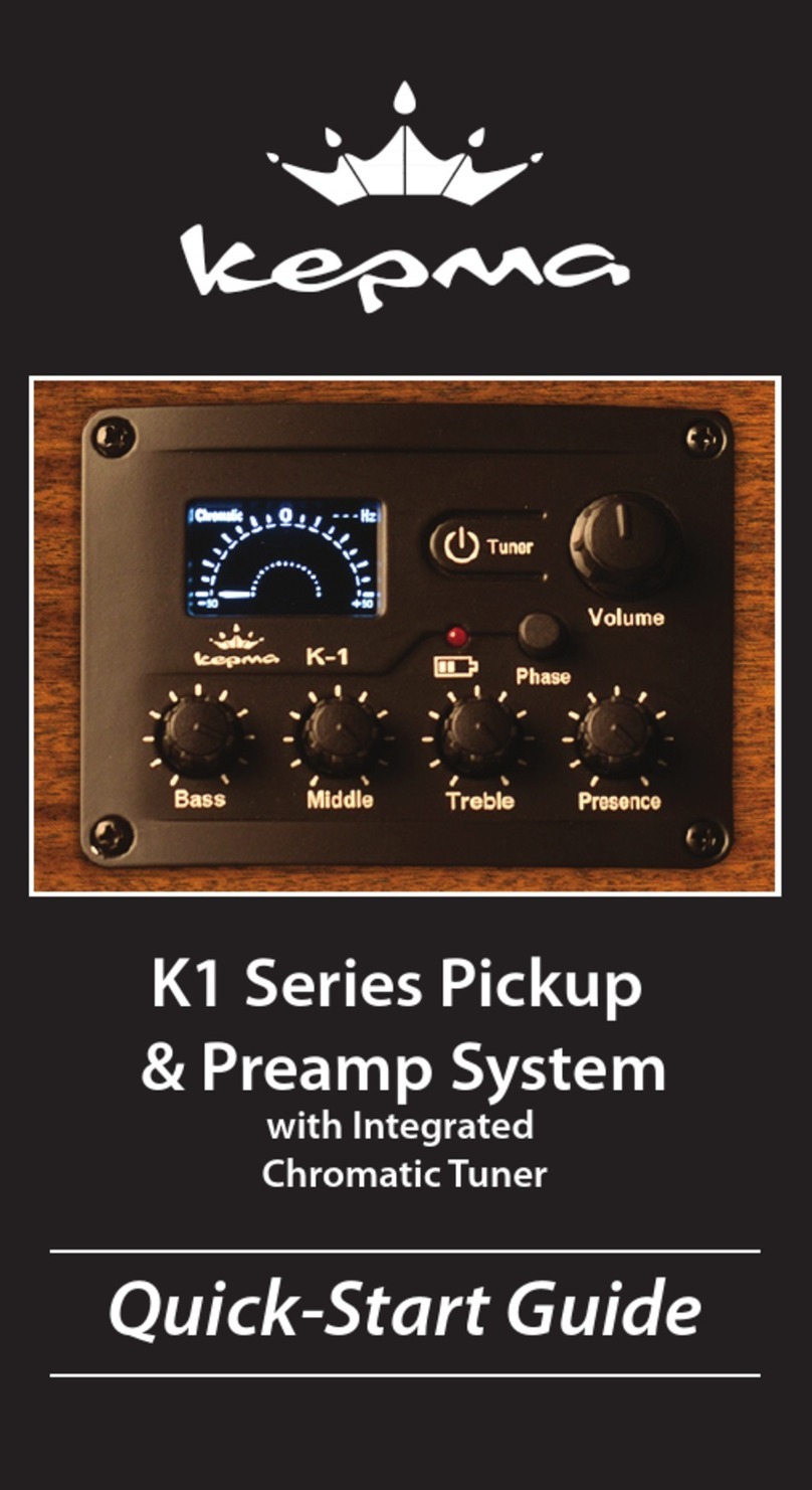 kepma K1 Series quick start guide