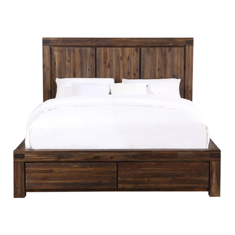 Modus Furniture MEADOW 3F41D4 Assembly instructions