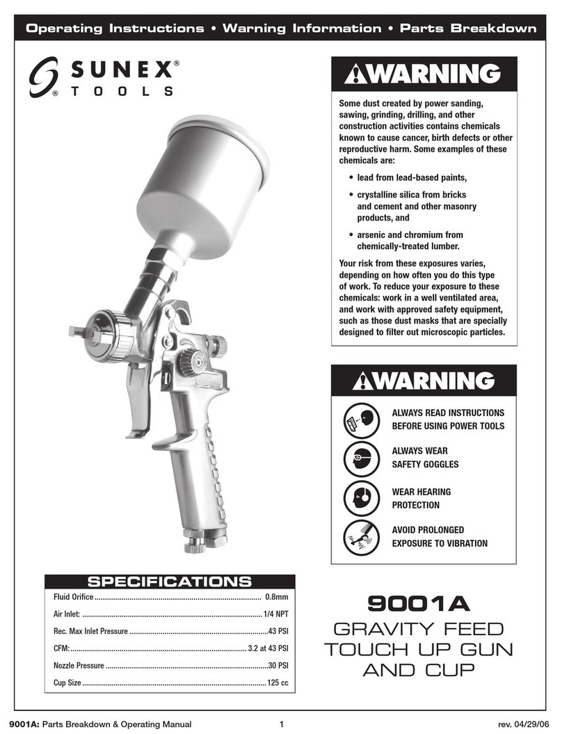 Sunex Tools 9001A User manual