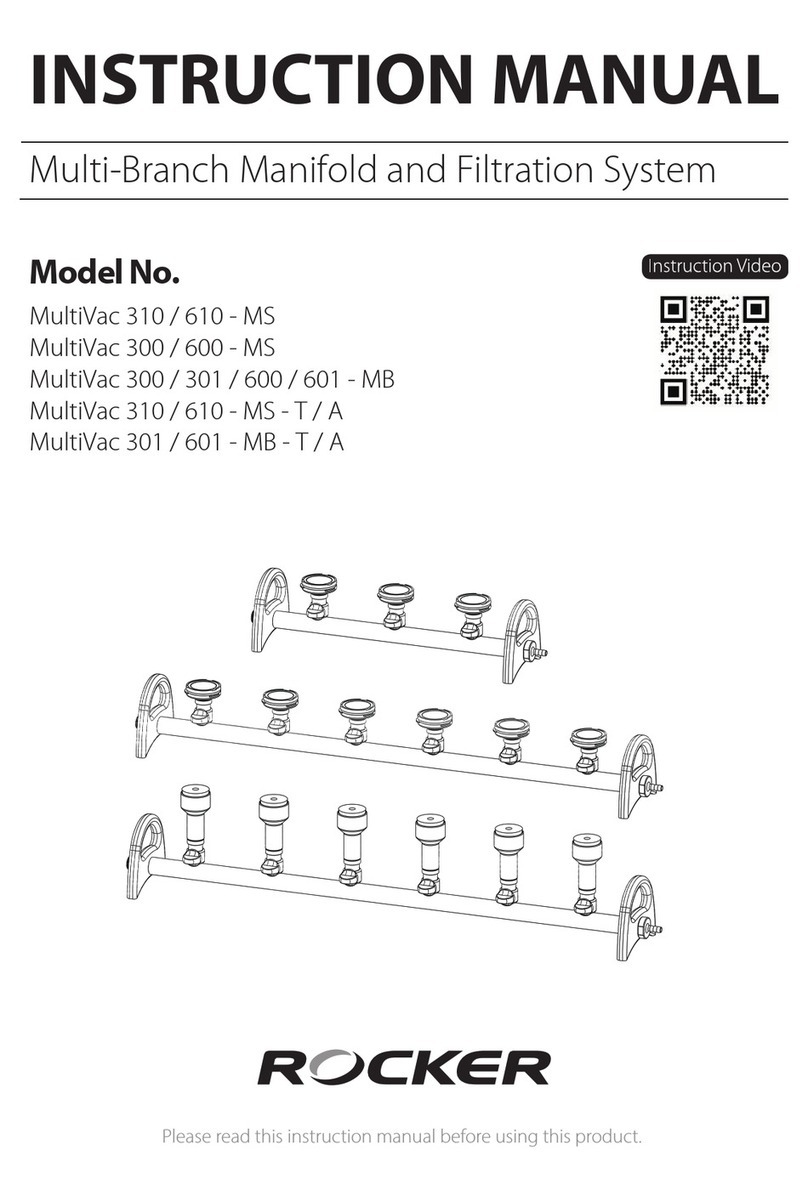 Rocker MultiVac 310-MS instruction manual