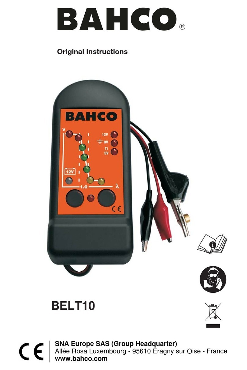 Bahco BELT10 Original instructions
