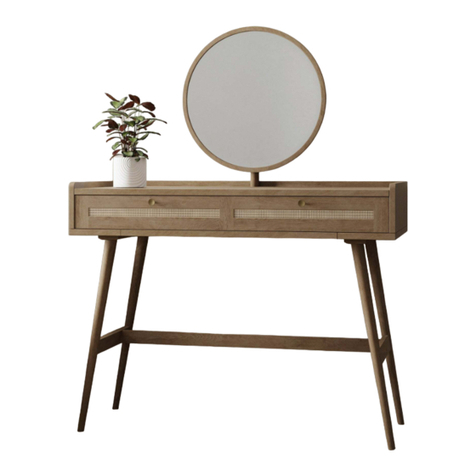 Dunelm Indi Dressing Table User manual