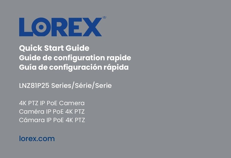 Lorex LNZ81P25 Series quick start guide