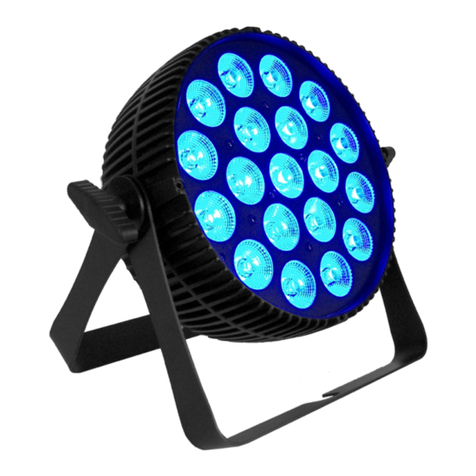 Event Lighting PAR19X12L user manual