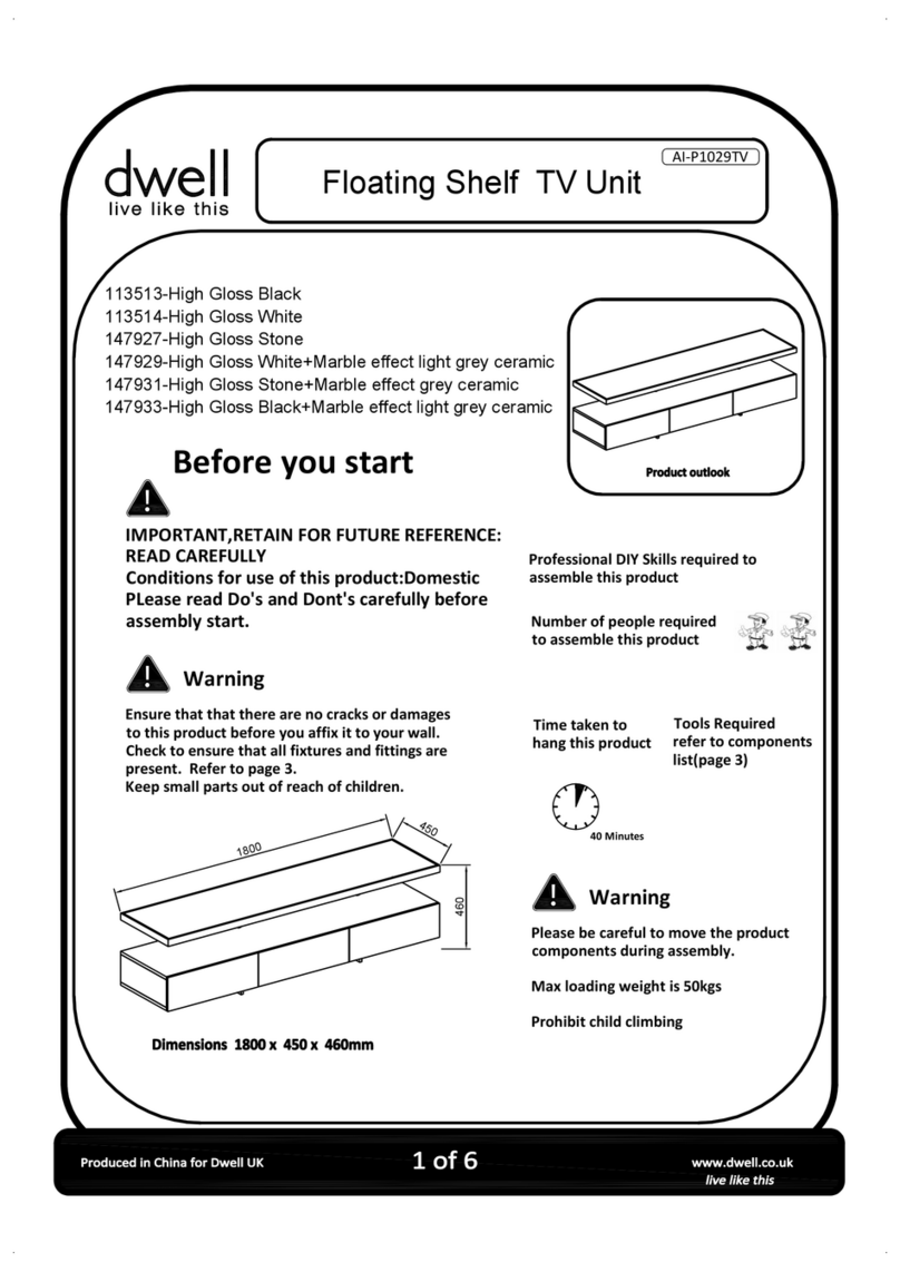 Dwell 113513 User manual