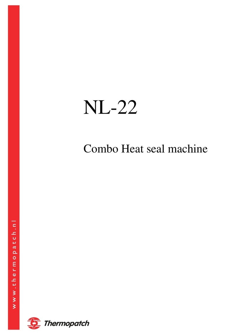 Thermopatch Almere NL-22 manual