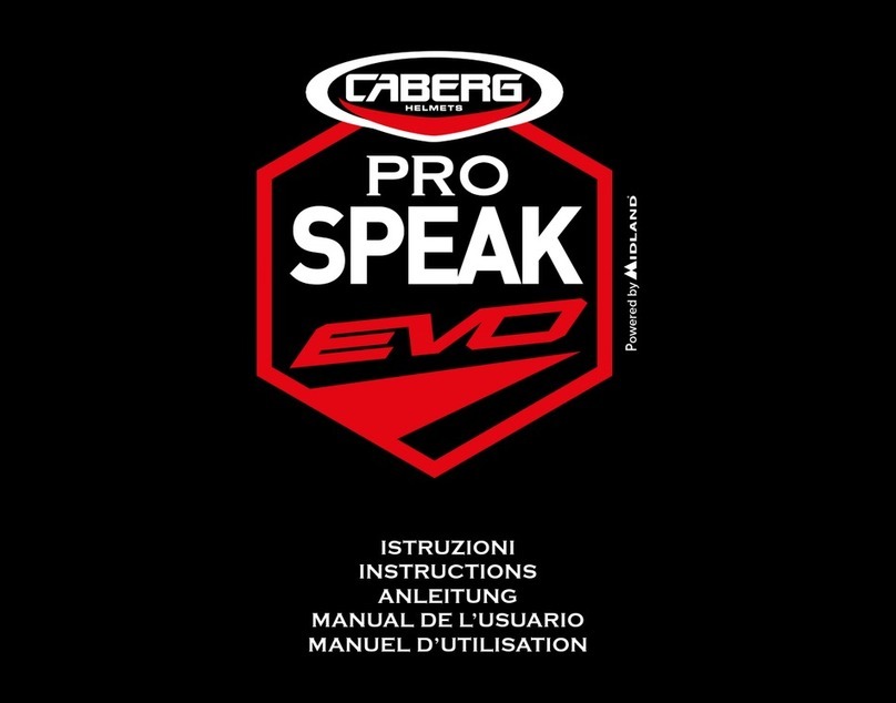 Caberg PRO SPEAK EVO User manual