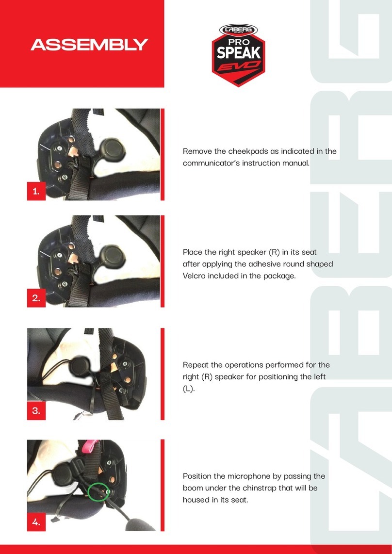 Caberg PRO SPEAK EVO User manual