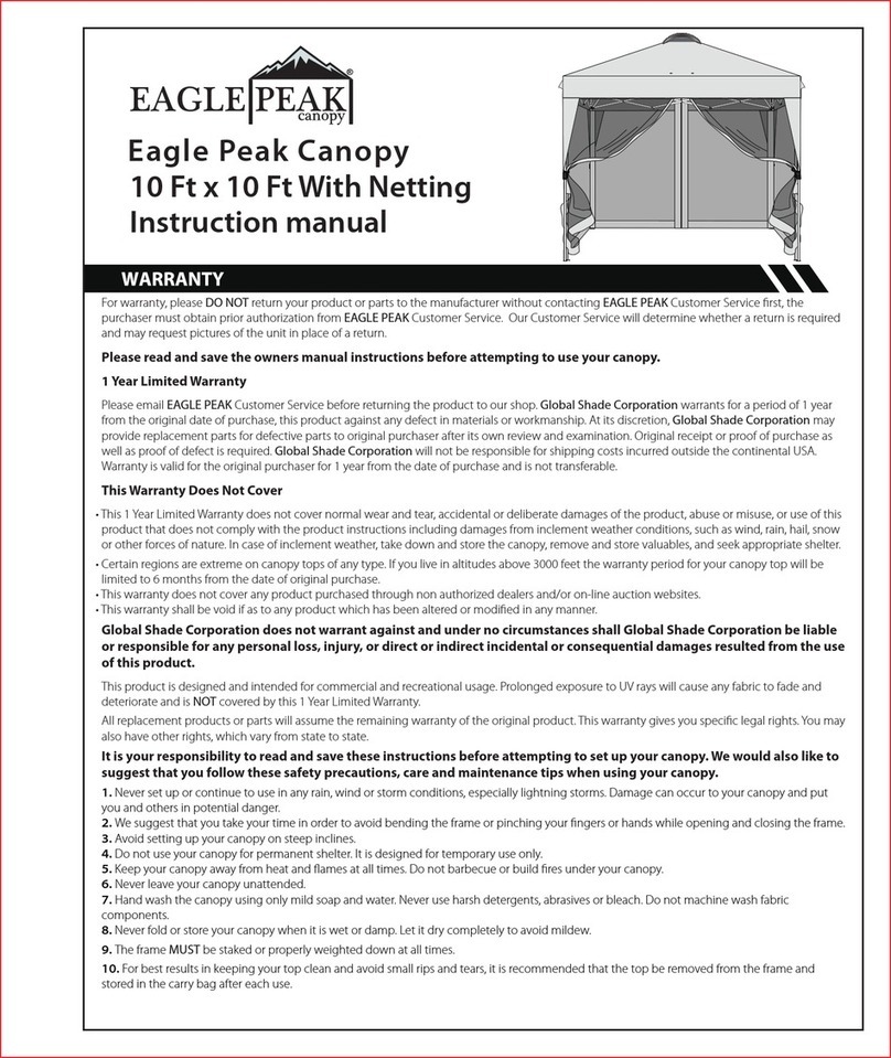 Eagle Peak E100MW-WHT-AZ instruction manual Eagle Peak E100MW-WHT-AZ instruction manual