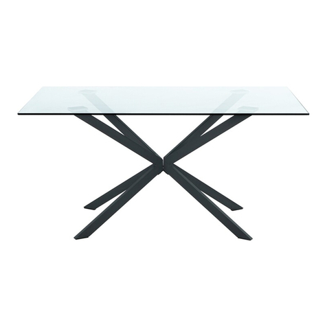 Dunelm Lumia Rectangular Dining Table User manual Dunelm Lumia Rectangular Dining Table User manual