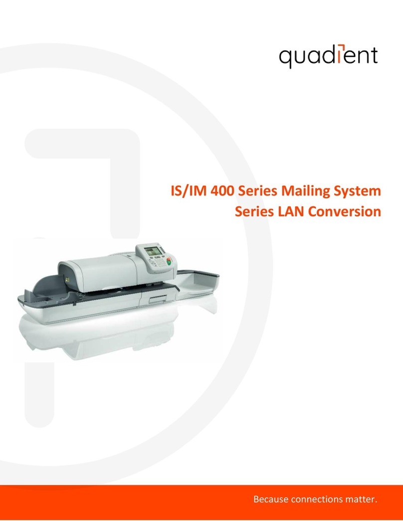 quadient IS-460 User manual