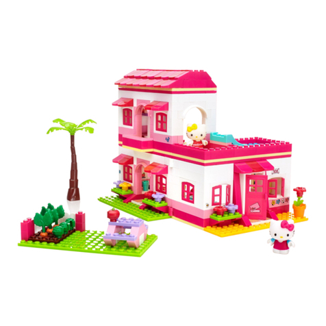 Mega Bloks HELLO KITTY 10929 User manual Mega Bloks HELLO KITTY 10929 User manual