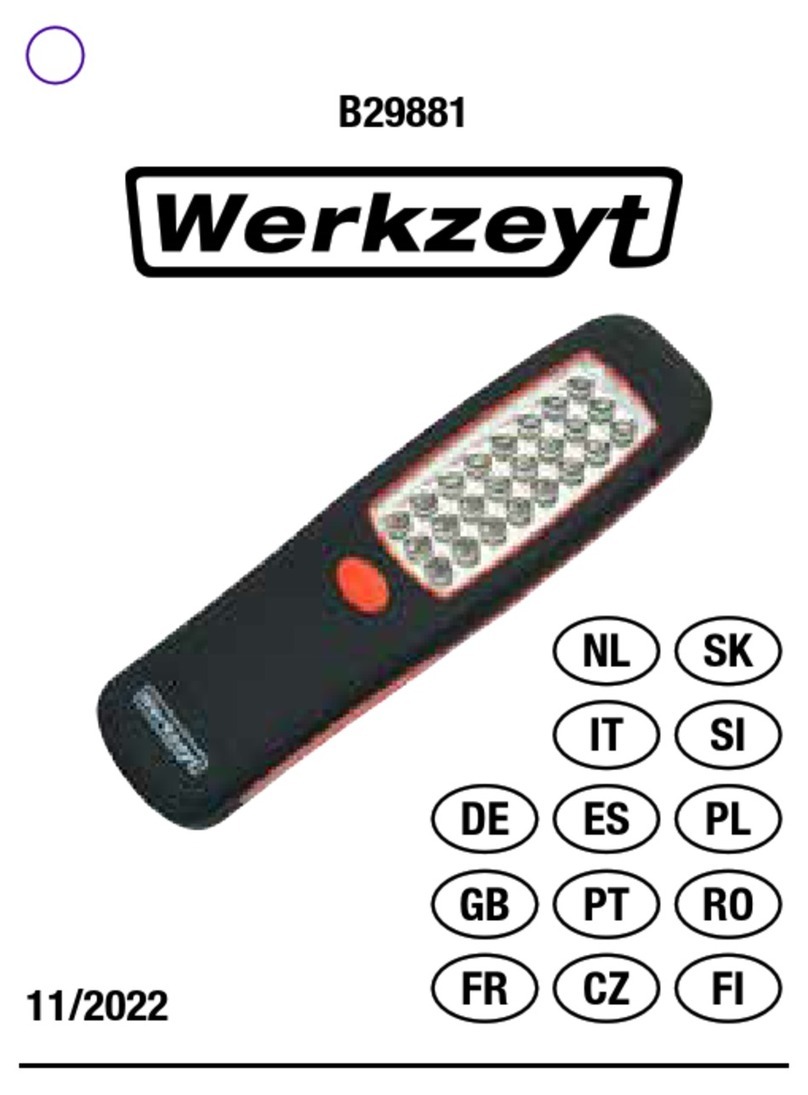Werkzeyt B29881 manual