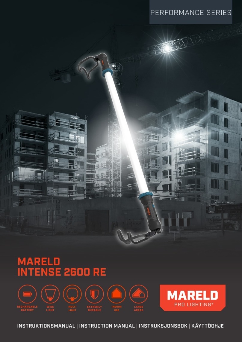MARELD PERFORMANCE INTENSE 2600 RE instruction manual