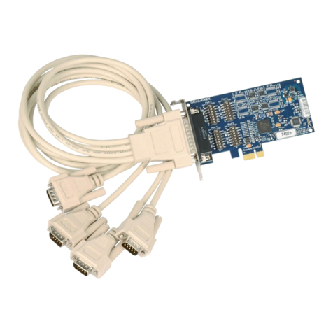 SeaLevel COMM+4/422.PCIe user manual
