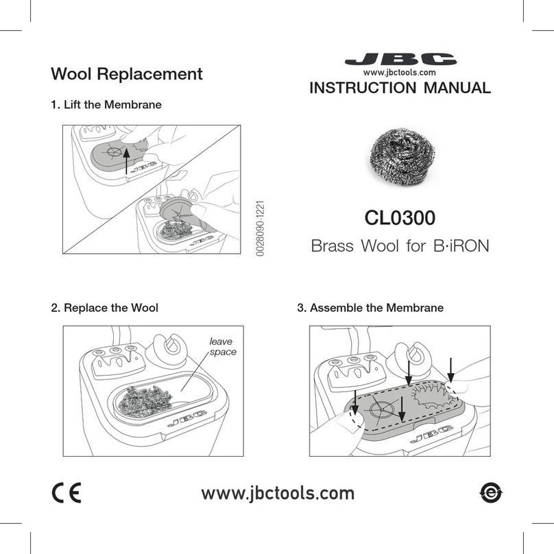 jbc CL0300 User manual