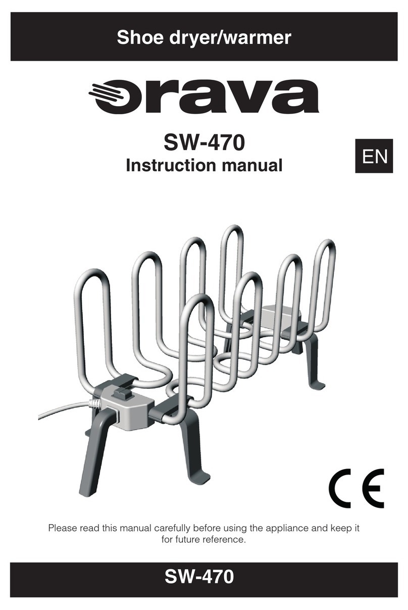 Orava SW-470 instruction manual