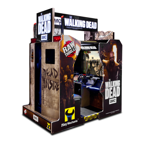 PlayMechanix amc The Walking Dead Setup and Operation Service Manual PlayMechanix amc The Walking Dead Setup and Operation Service Manual