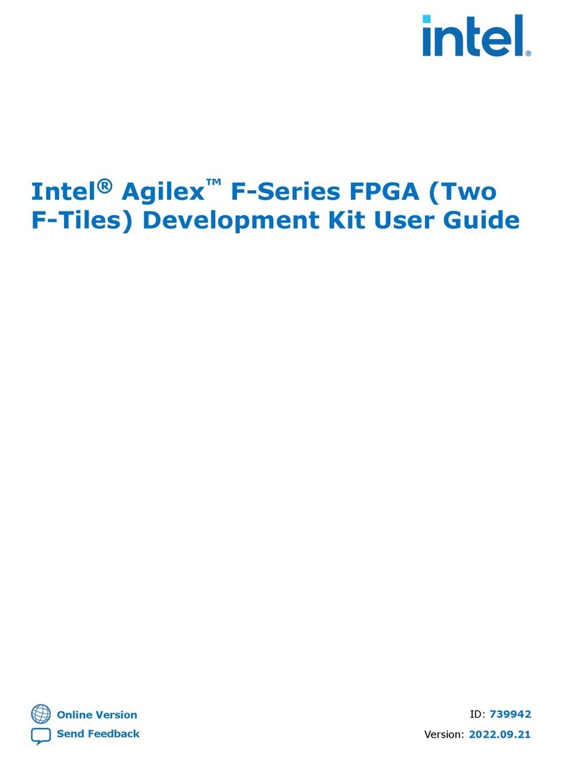 Intel Agilex F Series User manual