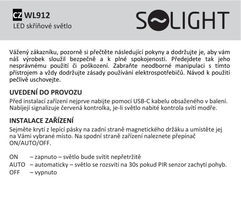 Solight WL912 manual
