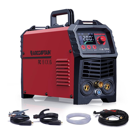 ARCCAPTAIN TIG200 user manual