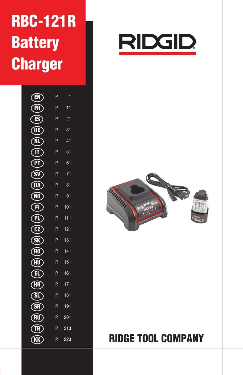 RIDGID RBC-121R manual