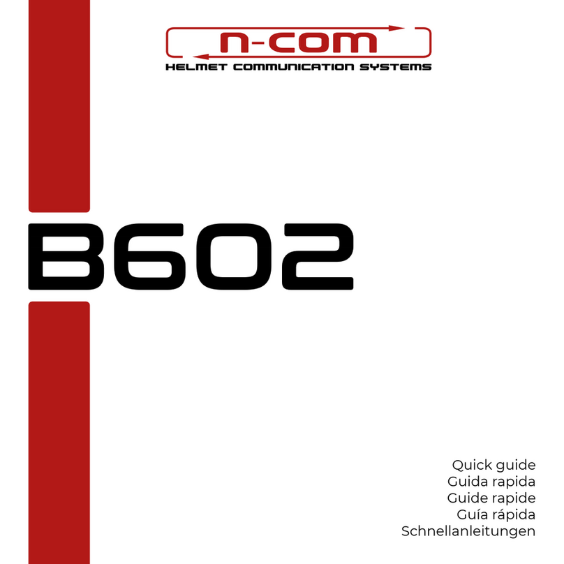 N-Com B602 User manual N-Com B602 User manual