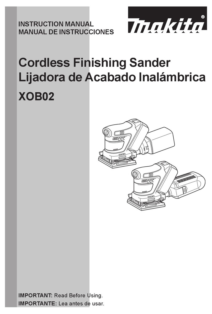 Makita XOB02 User manual Makita XOB02 User manual