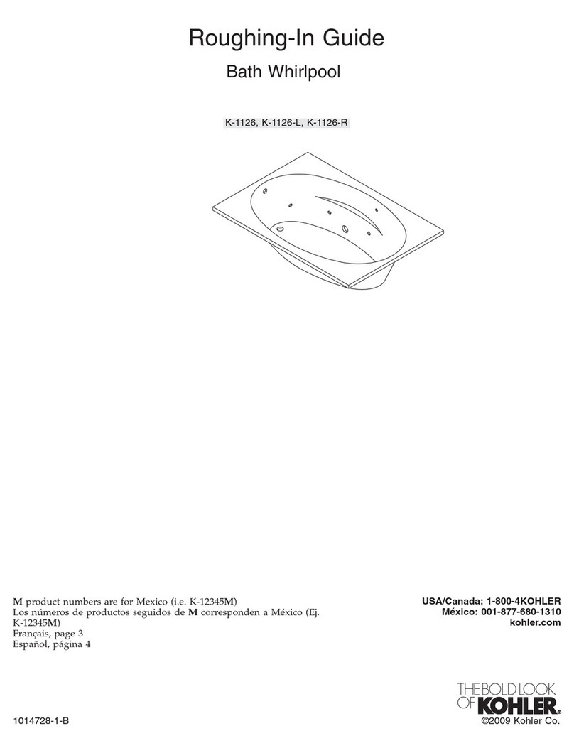 Kohler K-1126 Quick start guide