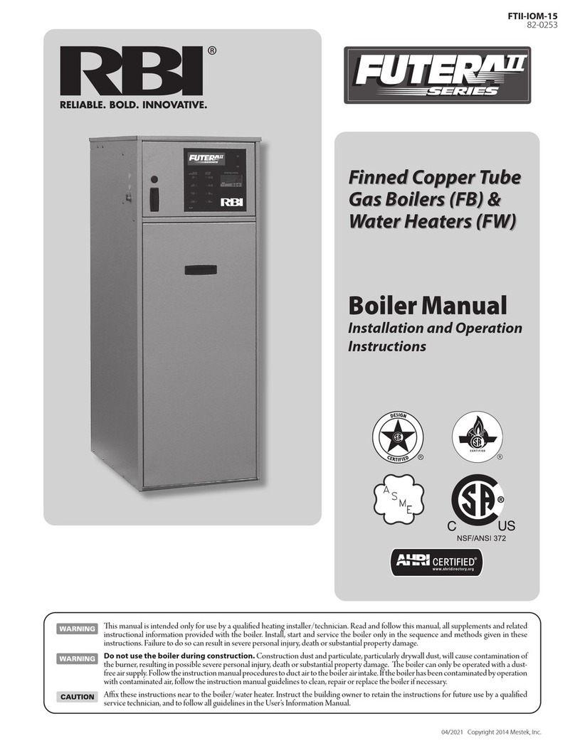 RBI FUTERA II Series manual