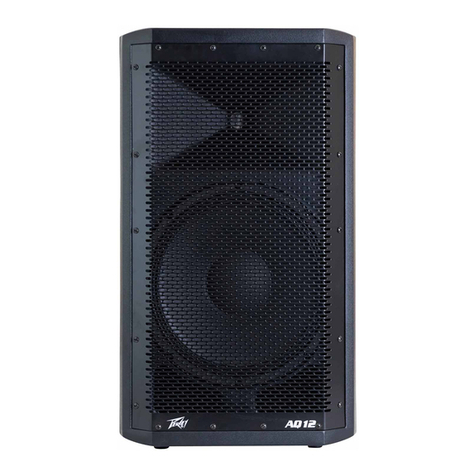 Peavey AQ 12 User manual