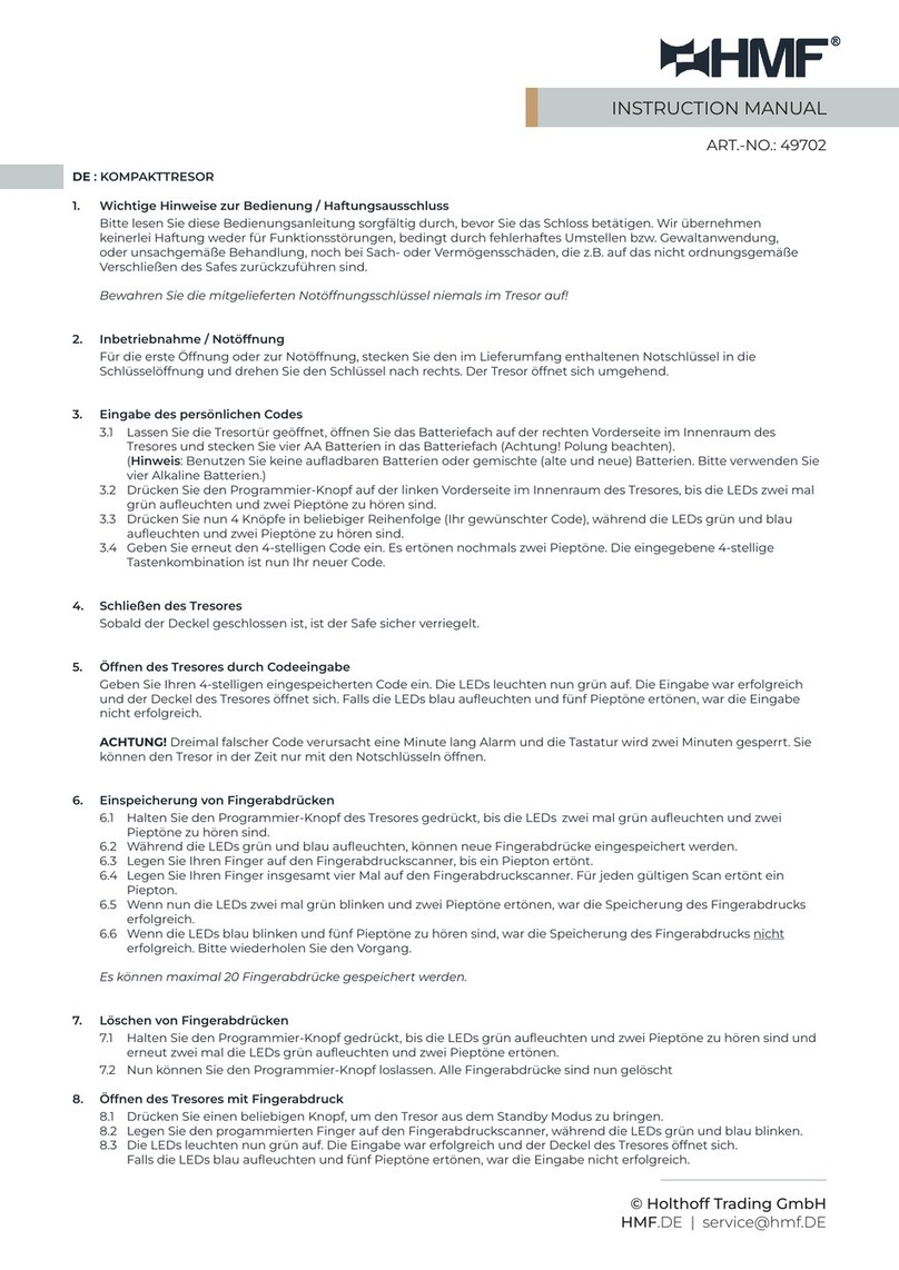 HMF 49702 User manual
