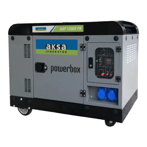 Aksa AAP 12000 PB User manual