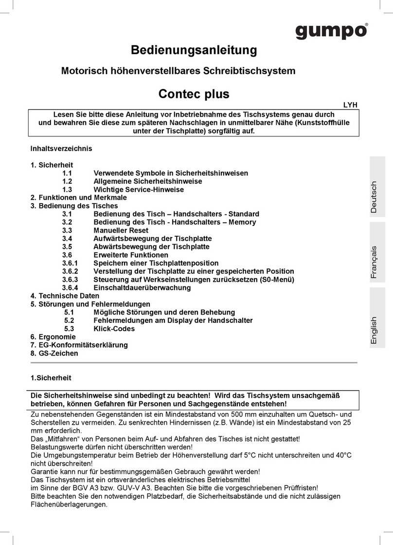 Gumpo Contec plus user manual