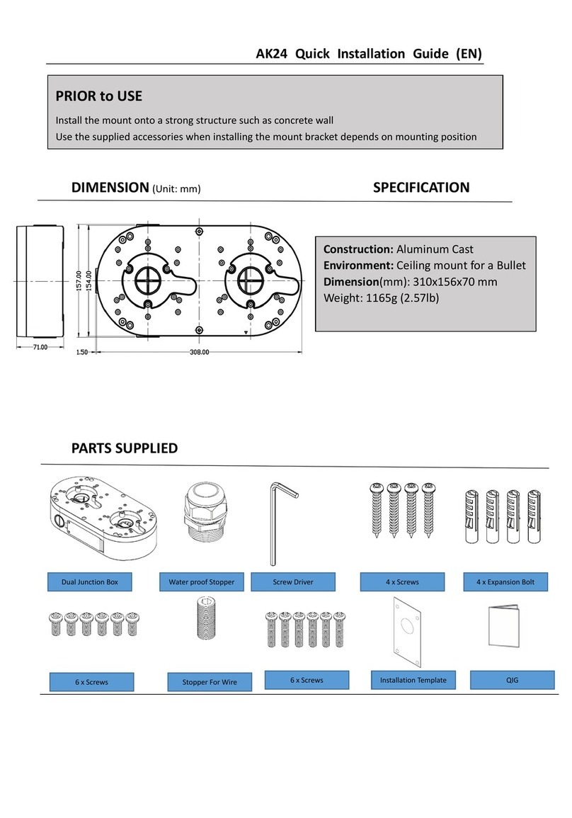 Eneo AK24 Quick installation guide
