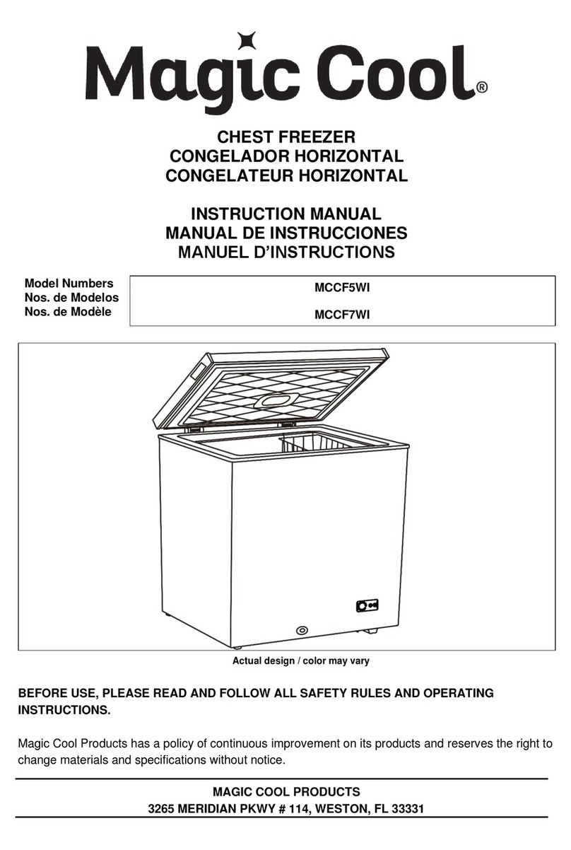 Magic Cool MCCF5WI instruction manual