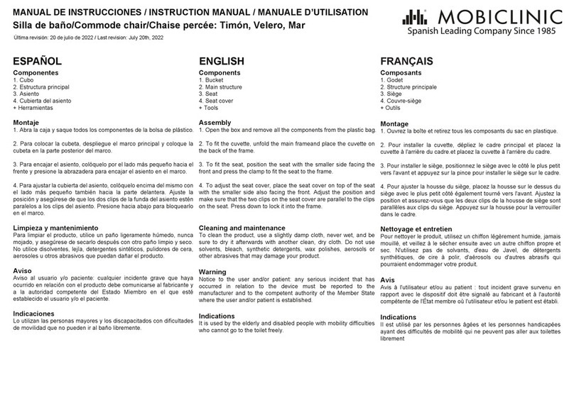 Mobiclinic Timon instruction manual