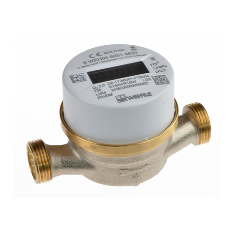 WEHRLE Inline 500 WECOUNT quick start guide