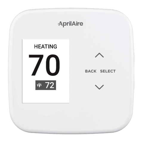 Aprilaire S86W MUPR Safety & installation instructions