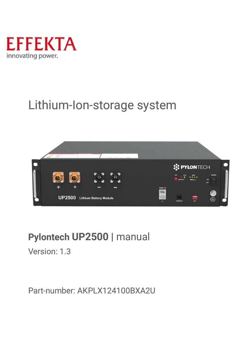 Effekta PYLONTECH UP2500 manual