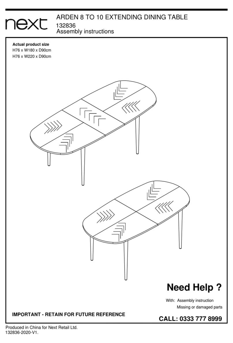 Next ARDEN 132836 User manual Next ARDEN 132836 User manual