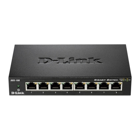 D-Link DGS-105 - Switch User manual
